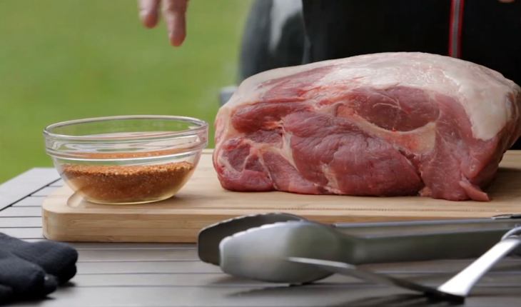 Perfectly Smoked Pork Shoulder